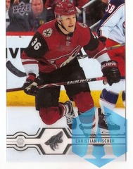2019-20 Christian Fischer #157 Clear Cut  Upper Deck